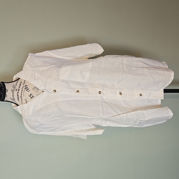 Causal White Button Down - Picture 1 of 7